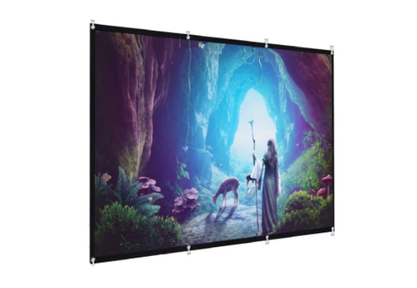 100" Foldable Projection Screen