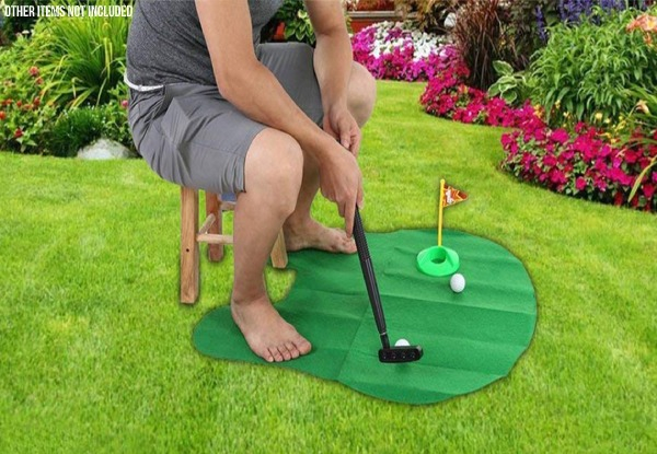 Toilet Mini Golf Game - Option for Two