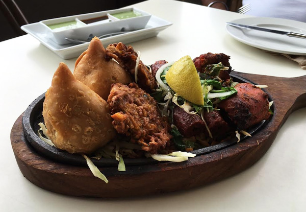 $30 Indian Dinner Dining & Drinks Voucher - Valid Monday - Saturday