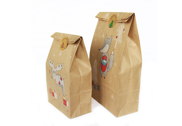 Biodegradeable Lunch Bags Grabone Nz 24 Pack Christmas Biodegradable Paper Lunch Bags