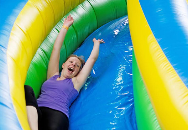 One General Admission to Inflatable World for Ages Five & Up - Seven Locations Available