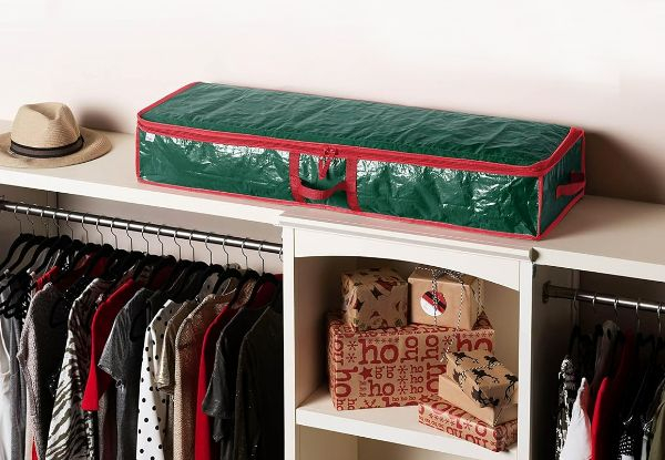 Paper Christmas Wrapping Storage Container - Available in Two Colours & Options for Two-Set