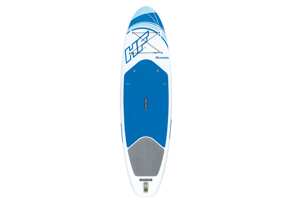 Bestway Hydro-Force Oceana Three-Metre Inflatable Stand Up Paddle Board incl. Pump, Seat, Leash & More