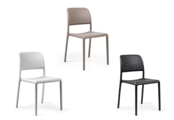 Italian Made Outdoor Dining Chair - Three Colours Available