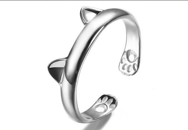 Adjustable Cat-Ear Ring with Free Delivery