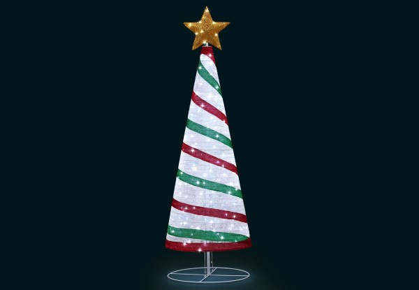 Christmas Ribbon Tree Light