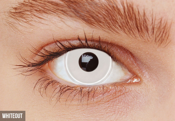 Cosmetic Coloured Contact Lens - Eight Styles Available