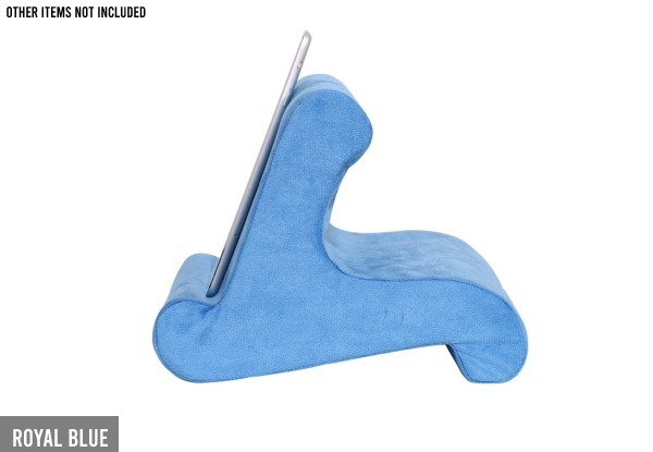 Pillow Tablet Stand with Mesh Bag - Six Colours Available