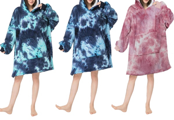 Unisex Wearable Blanket Hoodie - Three Styles Available