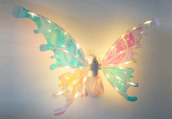 LED Electric Butterfly Wings with Music - Option for Two-Pack