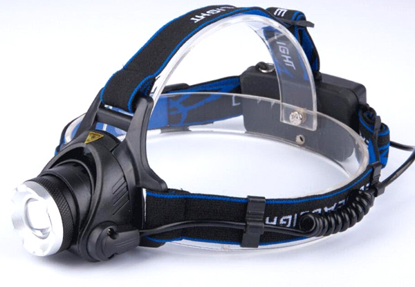 Rechargeable LED Head Torch with Free Delivery