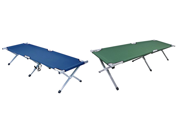 Canvas Camping Stretcher - Two Colours Available