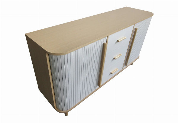 Marama Tambour Buffet Sideboard Table