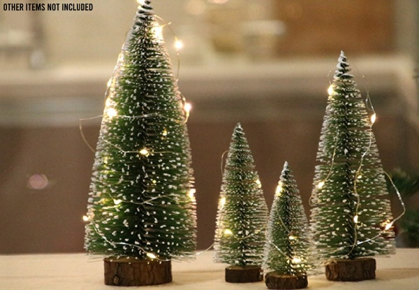 Tabletop Mini Cedar Christmas Tree - Four Sizes Available