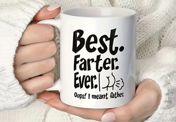 Funny Ceramic Coffee Mug for Father's Day