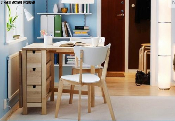 Multi-Functional Dining Table with Six Drawers