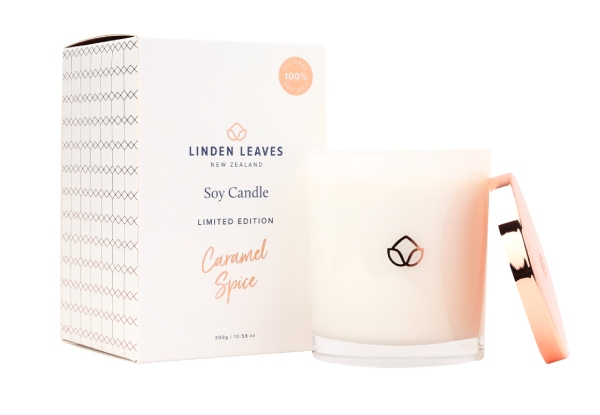 Linden Leaves Limited Edition Soy Candle Range - Three Scents Available