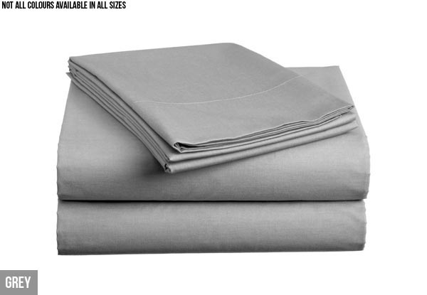 1000TC Microfiber Sheet Set - 10 Colours Available