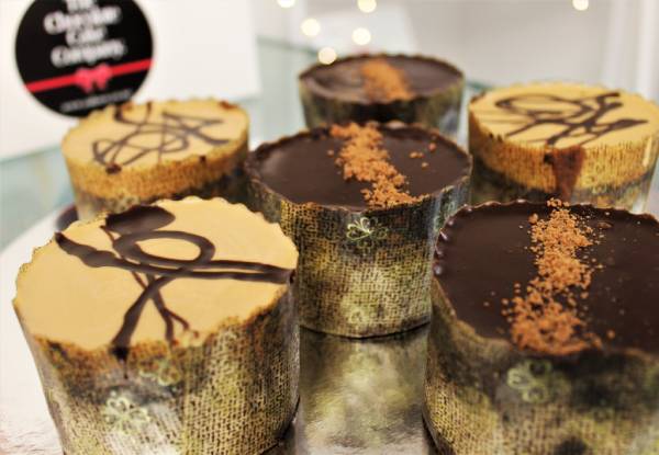 Six Chocolate Mini Mud Cakes - Option for 12 - Auckland Location