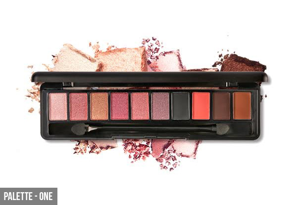 Shimmer & Matte Eyeshadow Palette - Four Styles Available