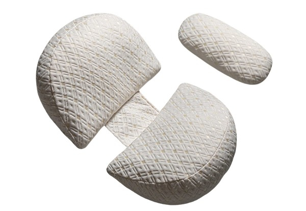 Detachable & Adjustable Pregnancy Pillow with Pillow Cover