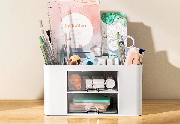 Multifunctional Desk Organiser - Available in Three Colours & Option for Two