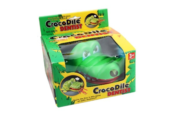 Crazy Crocodile Pushing Teeth Bite Toy