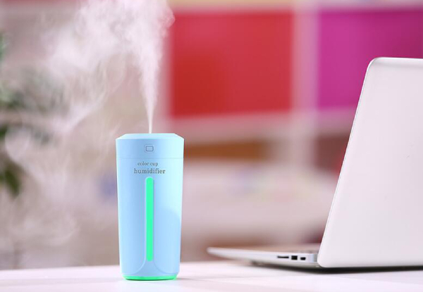 Night Light Humidifier - Four Colours Available