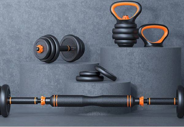 Six-in-One Multifunctional Dumbbell Set - Option for 30kg or 40kg