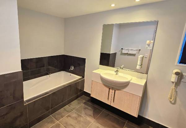 One-Night Stay at Carramar Motor Inn Palmerston North for Two People - Option for Executive Studio or Executive Suite