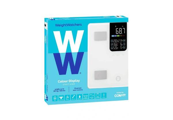 WeightWatchers Colour Body Analysis Bathroom Scale