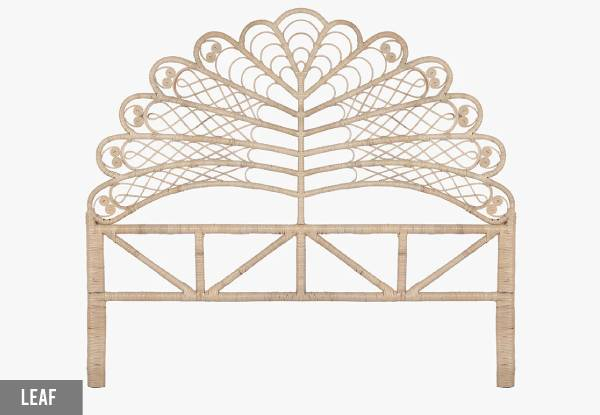 Rattan Headboard Range - Available in Four Styles, Three Colours & Three Sizes