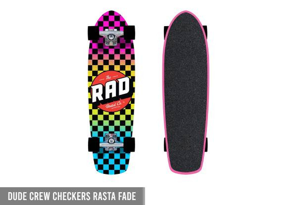 Rad Complete Skateboard Range - Four Options Available