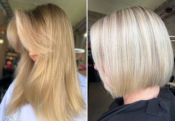 Hairdressing Package at Jordan James Hair Salon - Options for Cut, Style & Treatment, Global Colour & Treatment, Half-Head Foils or Balayage & Treatment, Full Head Foils or Balayage & Treatment
