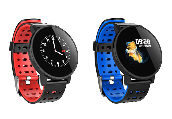 Touch Screen Smartwatch & Fitness Activity Tracker - Two Colours Available