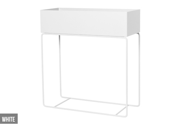 Indoor Plant Tray Table - Four Colours Available
