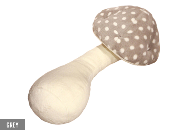 Mushroom Plush Body Pillow - Available in Five Colours & Two Sizes