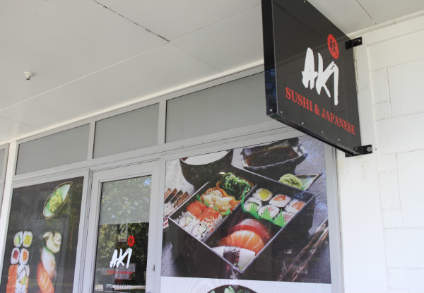 Two Large Hot Donburi Meals for Takeaway at Aki Sushi incl. Rice & Salad - Valid for Lunch or Dinner