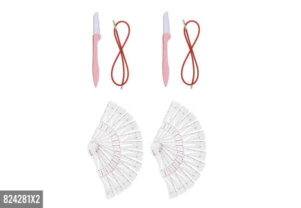 Eyebrow Stencil & Razor Set - Available in Three Options