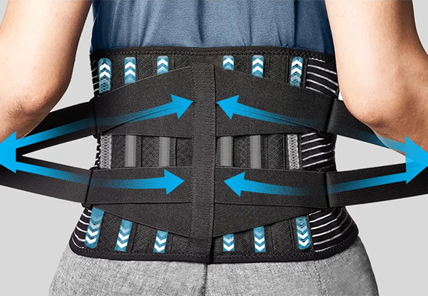 Breathable Lower Back Support Belt - Available in Five Sizes