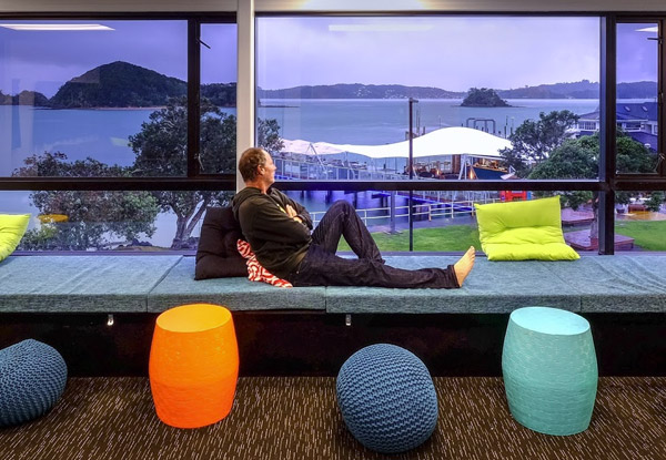 Per Person One-Night Dorm Room Accommodation at Eco-Friendly Haka Lodge, Bay of Islands incl. Unlimited Wifi, Stunning Views, Quirky Bunk Beds & Hotel Quality Mattresses