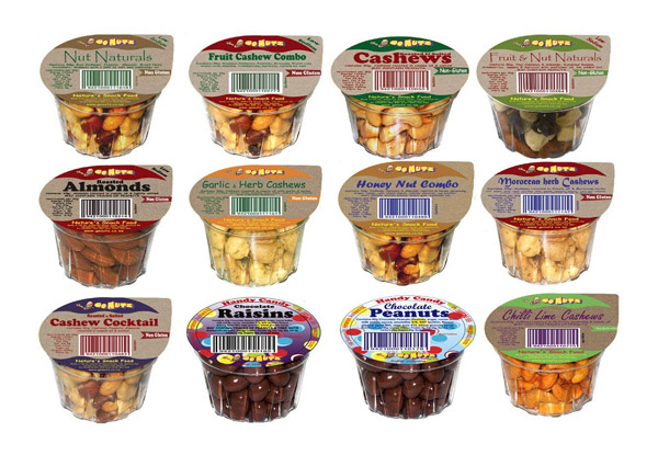 12-Pack Mixed Snack Tub Sampler - Options for up to Three 12 Packs