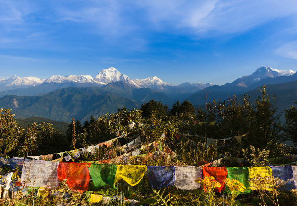 Per-Person Twin-Share Nine-Day Ghorepani Poonhill Sunrise Trek incl. Airport Transfers, Three-Nights Accommodation, Sightseeing & Much More