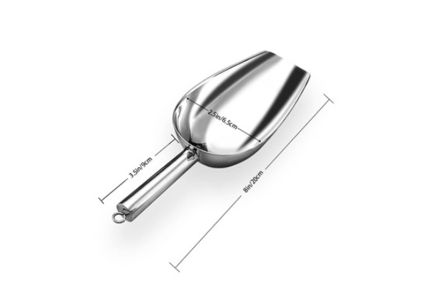 Party Stainless Steel Ice Scoop