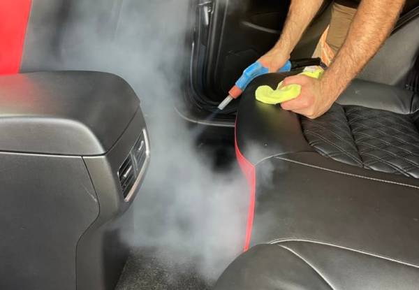 Waterless Mobile Car Steam Valet - Options for Exterior, Interior or Combo Steam Clean