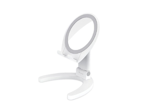Folding Portable Mirror Cell Phone Stand