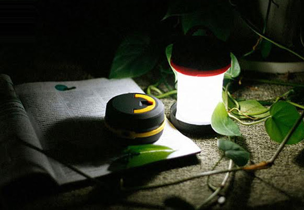 Folding Camping LED Flashlight - Three Colours Available