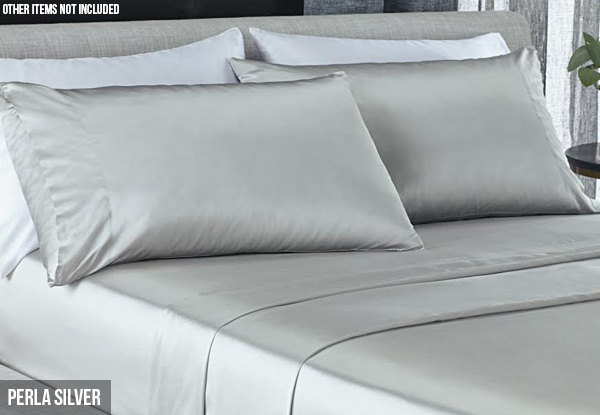 Canningvale Valli Silk Rich Sheet Set - Two Sizes & Colours Available with Free Delivery