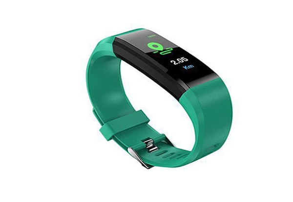 Water-Resistant Smart Fitness Tracker - Five Colours Available