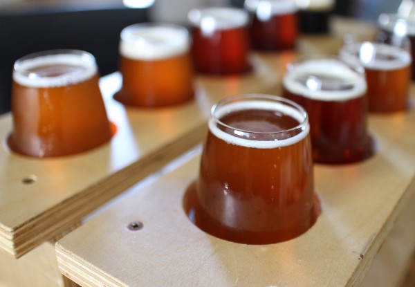Brewery Tour & Tasting Trays for Two People - Options up to Ten People & to incl. Take-Home Beer Gift Box Each